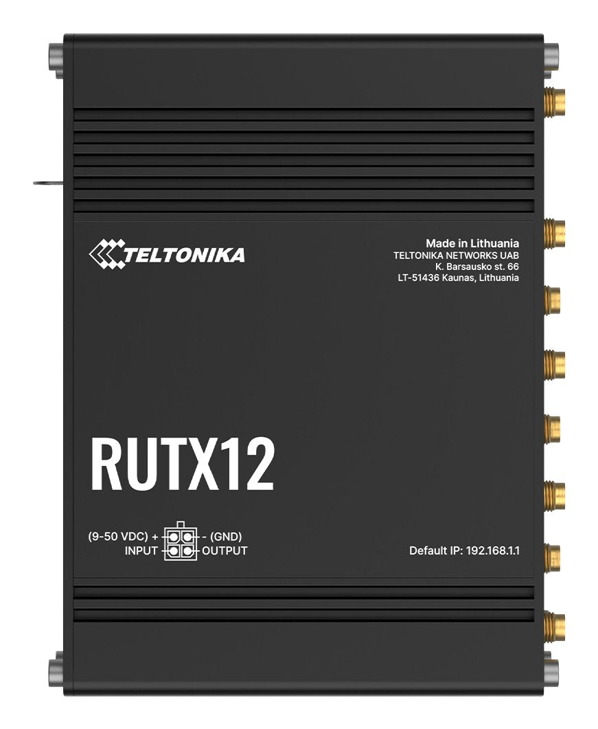 EAN 4779051843831 - Teltonika RUTX12 Router de red móvil imagen 1