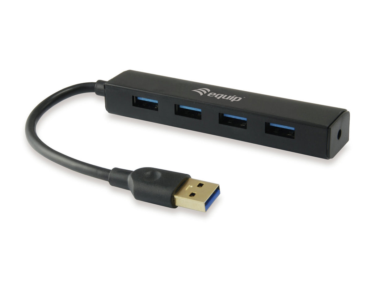 EAN 4015867208465 - Equip 128953 hub de interfaz USB 3.2 Gen 1 (3.1 Gen 1) Type-A 5000 Mbit/s Negro imagen 1