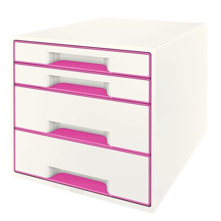 Esselte Leitz Wow Cube - Cajonera - 4 Cajones - Para A4 (210 X 297 Mm)