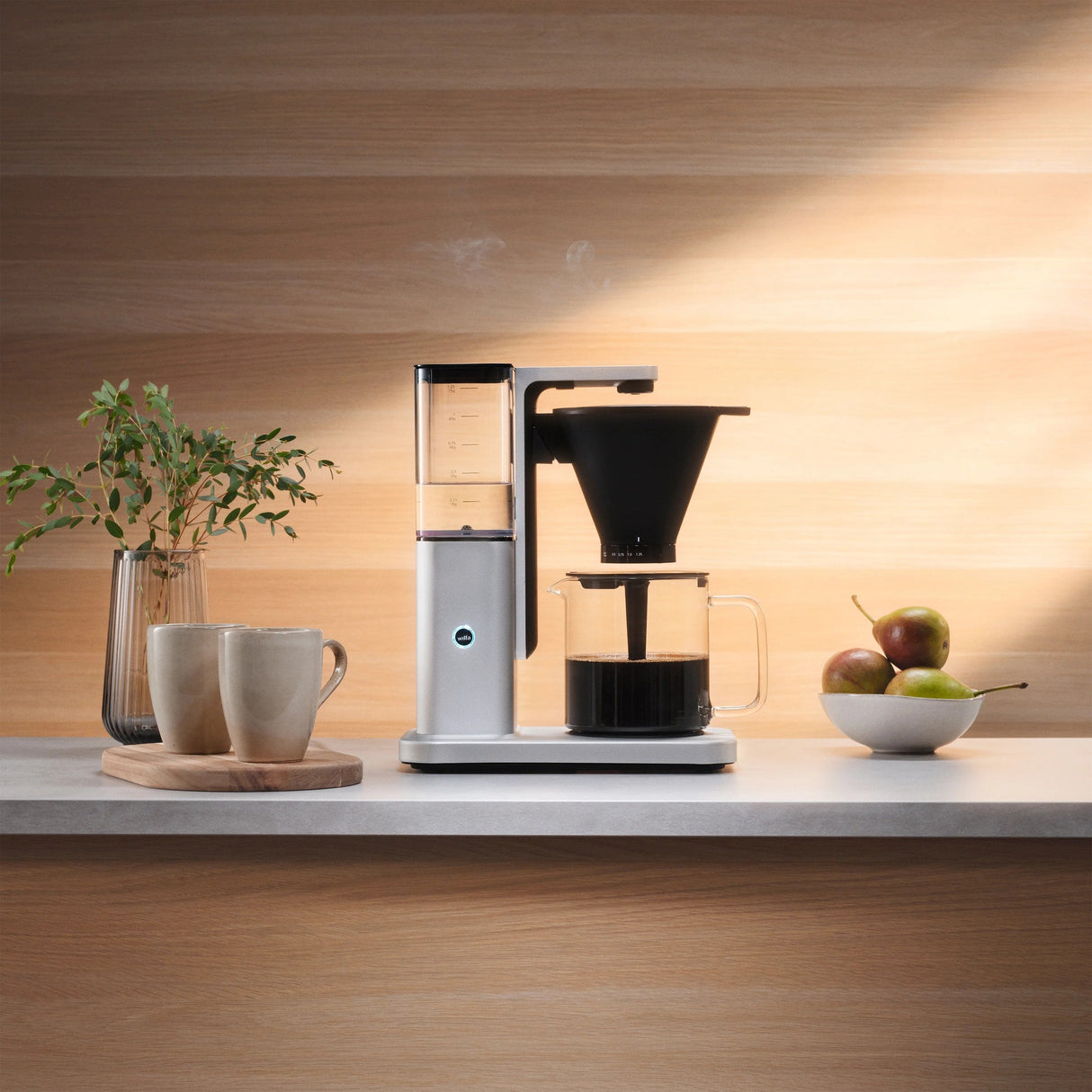 Wilfa Zense Alux Cm10apa-M125 (Aluminium/Plata, 1650 Watt, 1,25 L/10 Tassen) 602292