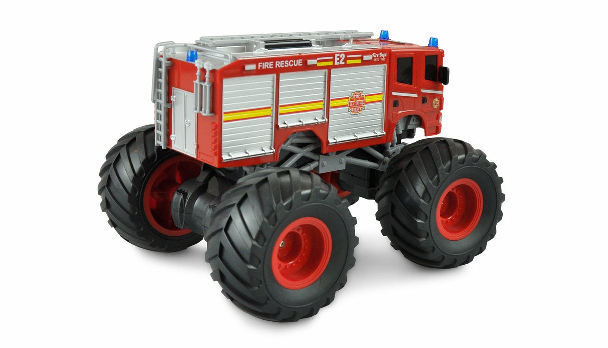 Amewi Rc Coche Bomberos Camión Li-Ion Batería 500mah Rojo / 6 +