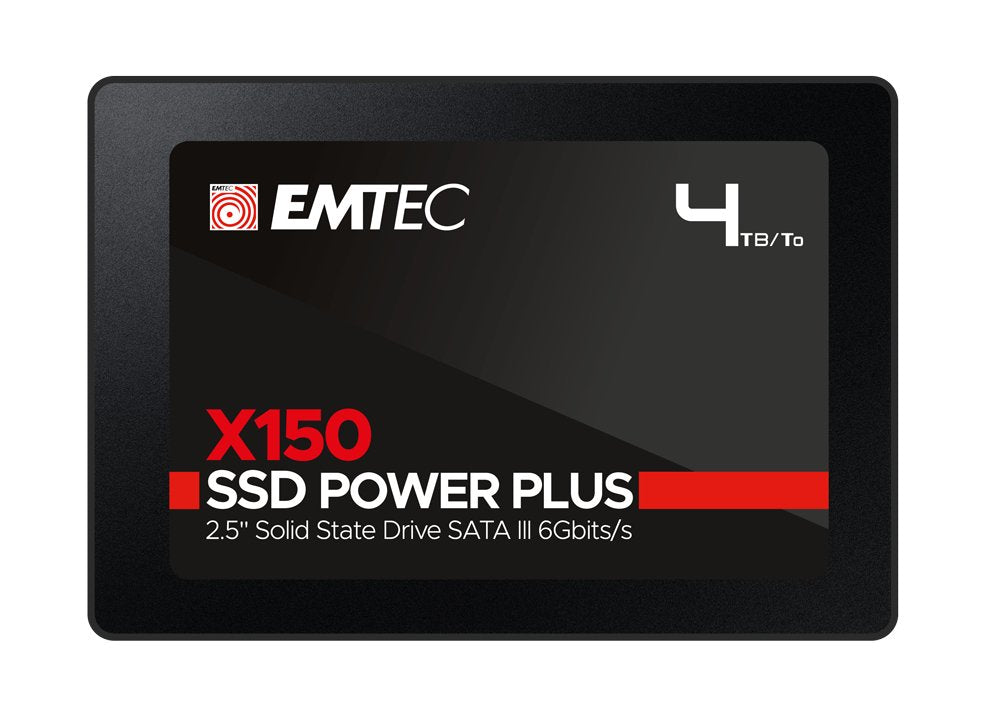 Disco Ssd Emtec 4tb 3d Nand 2,5" 6.3cm Sataiii X150 Power Plus