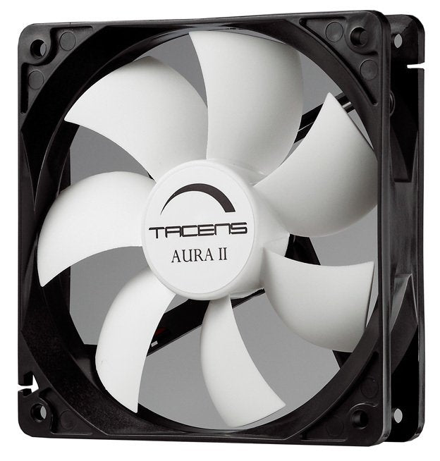 EAN 4710700954355 - Tacens Aura II 12cm Carcasa del ordenador Negro, Blanco imagen 2