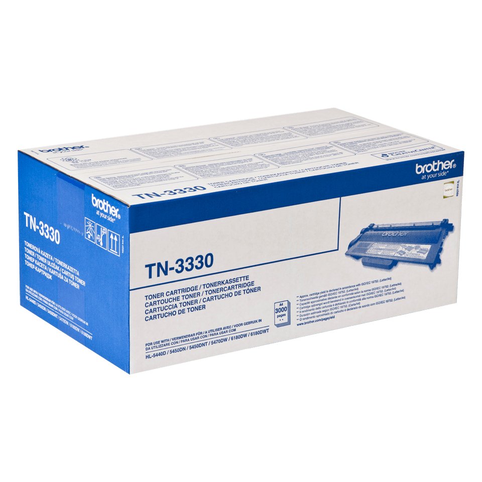 EAN 4977766708838 - Brother TN-3330 cartucho de tóner 1 pieza(s) Original Negro imagen 1