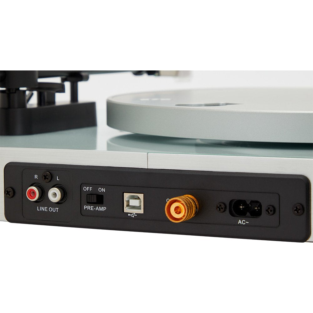 Tocadiscos Bluetooth Aiwa Apx-790bt White Alta Precision Bt 5.0 Transmision Por Correa