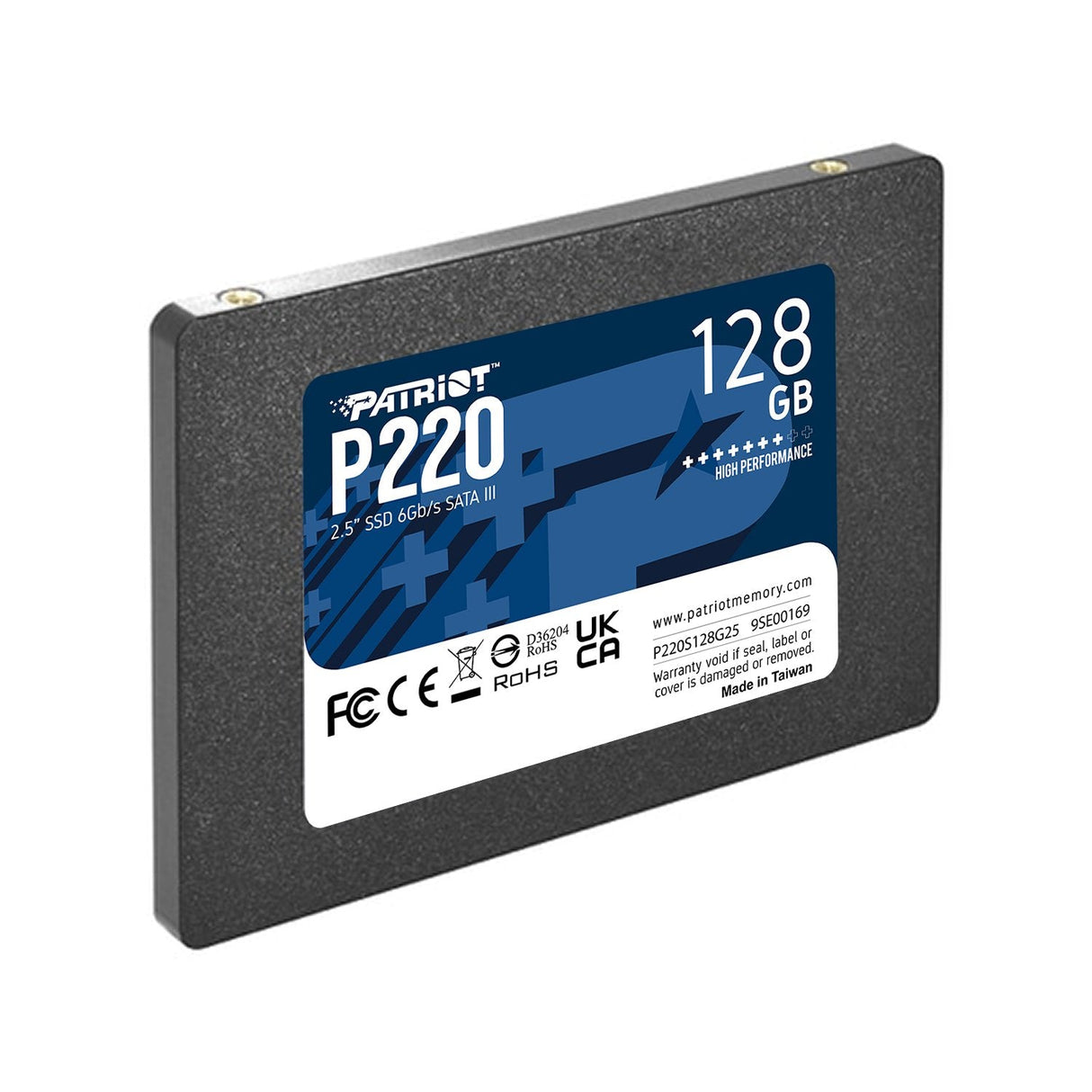 Patriot P220 128 Gb, Ssd P220s128g25