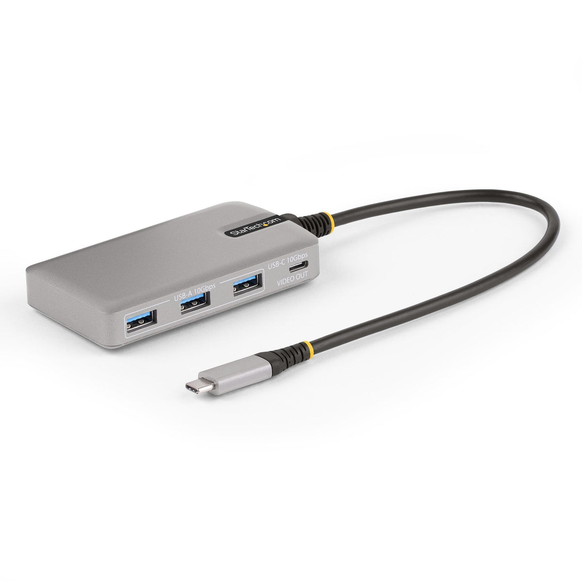 Startech.Com Hb31c3a1cdppd3 Hub De Interfaz Usb 3.2 Gen 2 (3.1 Gen 2) Type-C 10000 Mbit/S Plata