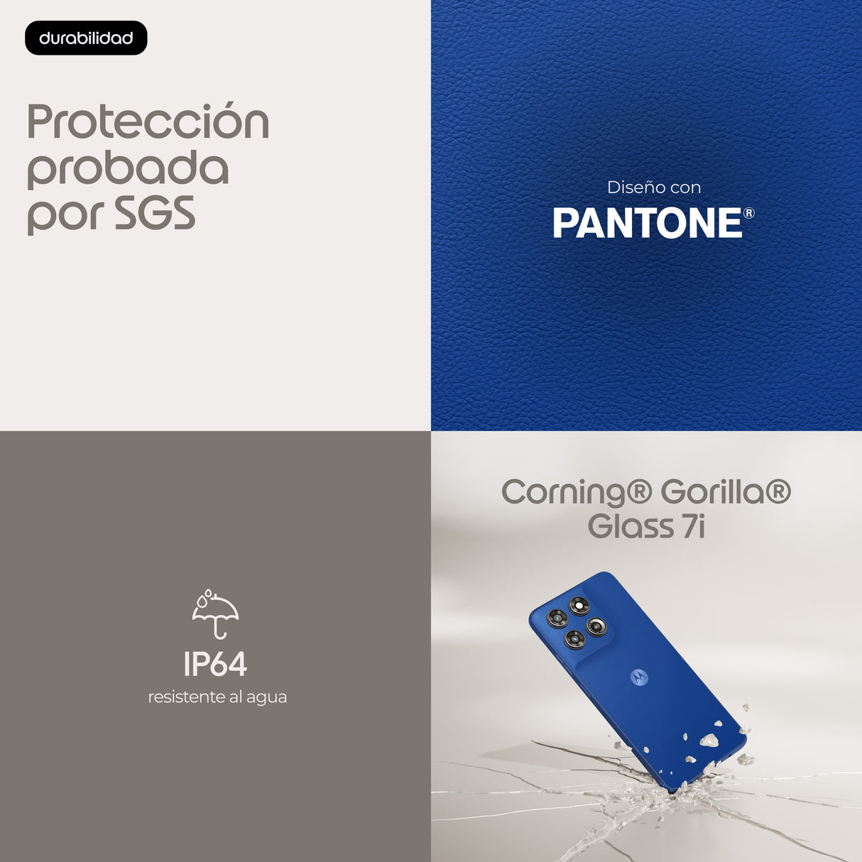 EAN 0840493620657 - Motorola moto g37 16,9 cm (6.67") SIM doble Android 16.0 5G USB Tipo C 4 GB 128 GB 5200 mAh Azul imagen 7