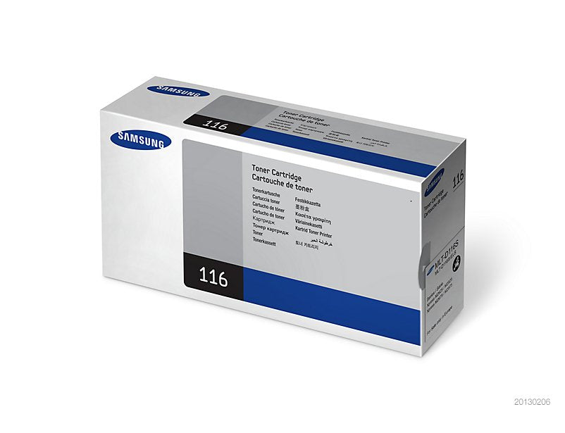 EAN 5706998261403 - Samsung MLT-D116S cartucho de tóner 1 pieza(s) Original Negro imagen 3