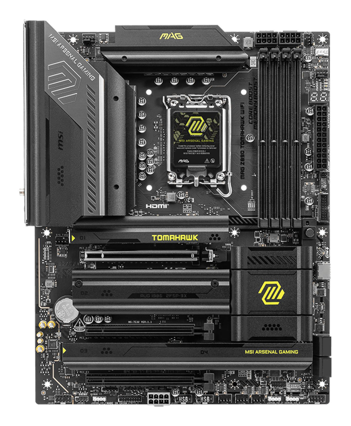 EAN 4711377259712 - MSI MAG Z890 TOMAHAWK WIFI placa base Intel Z890 LGA 1851 (Socket V1) ATX imagen 2