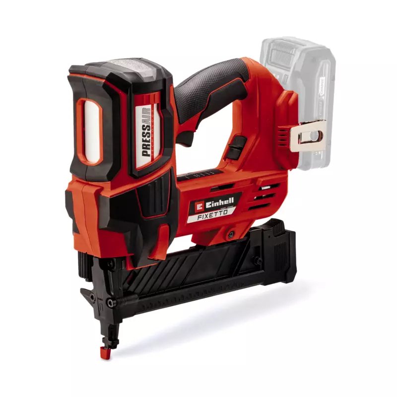 Grapadora Eléctrica Einhell Fixetto 18/38 S, 4257785, Rojo/Negro