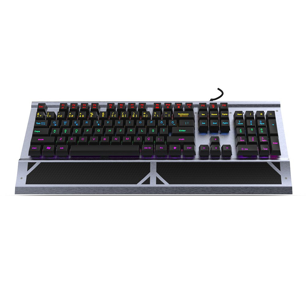 Teclado Aleman Inca Gaming Ikg-444 Mechanisch, Rgb Retail