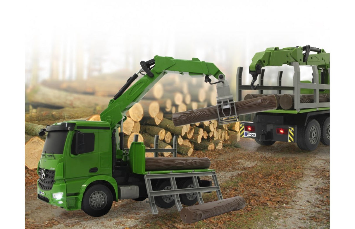 Jamara Container Lkw Modelo Controlado Por Radio Motor Eléctrico 1:20, Radiocontrol Verde, 1:20, 6 Año(S), 2400 Mah, 1,29 Kg