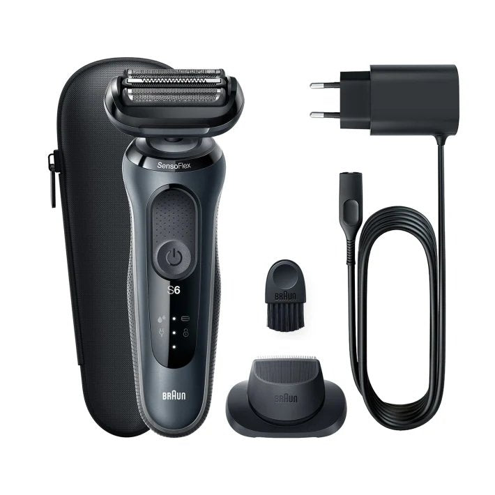 EAN 4210201432982 - Braun Series 6 61-N1200s Máquina de afeitar de láminas Recortadora Negro imagen 1