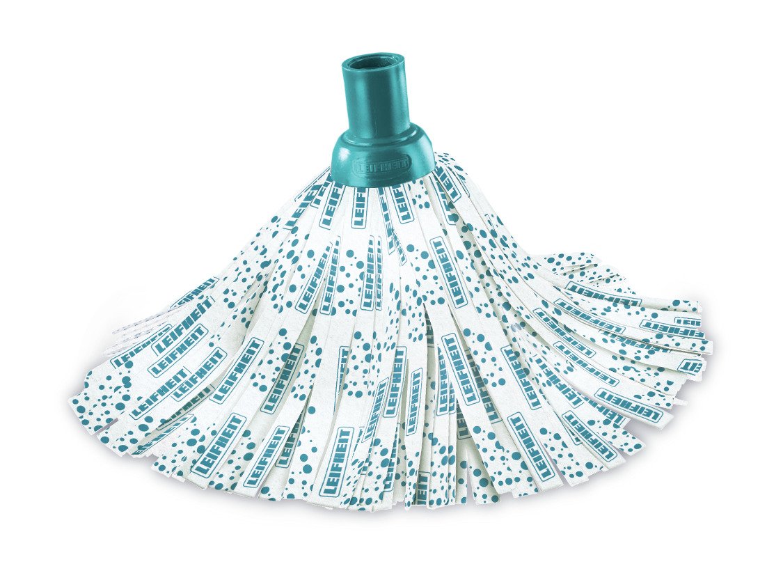 Fregona Leifheit 56792 Metal, Plástico, Viscosa Turquesa, Blanco