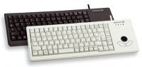 Teclado Cherry Xs Trackball Raton Integrado Compacto Usb Blanco