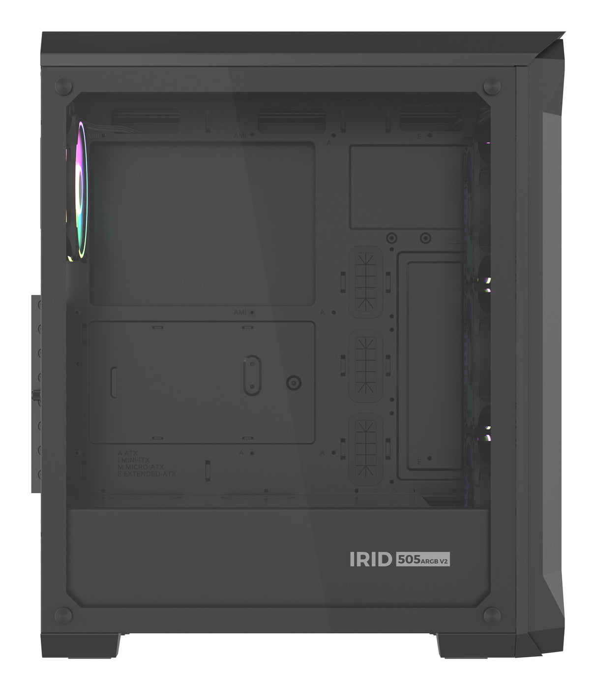 EAN 5901969420890 - GENESIS Irid 505 ARGB Midi Tower Negro, Transparente imagen 9