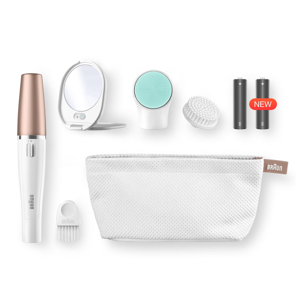 EAN 4210201171171 - Braun FaceSpa 851V Oro, Blanco imagen 3