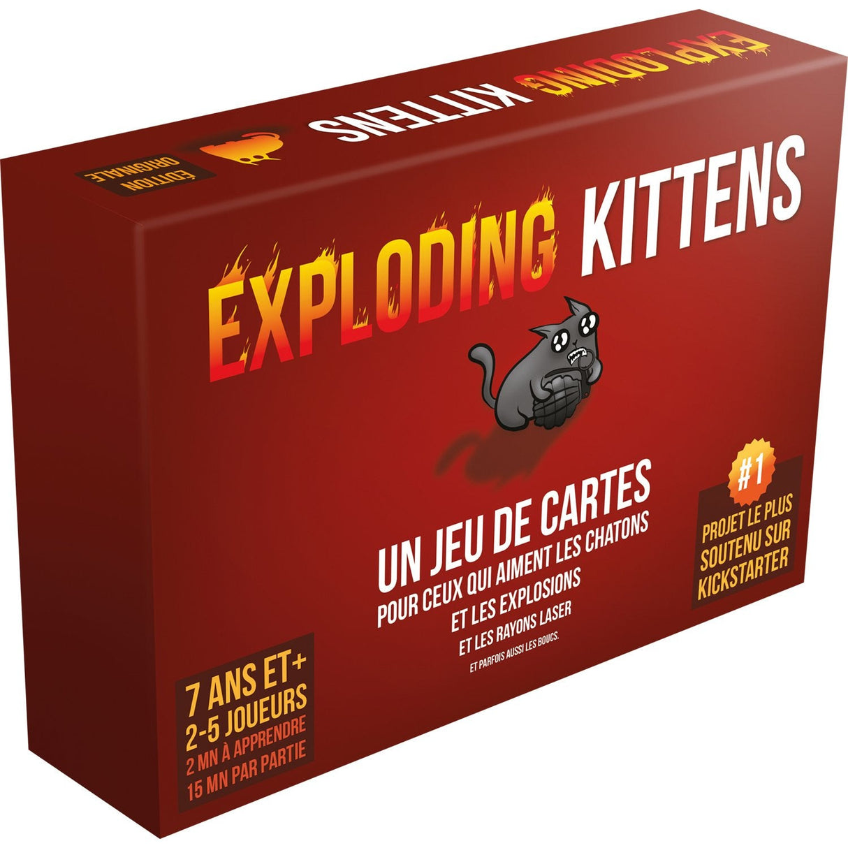 Asmodee Exploding Kitten, Juego De Cartas Asmd0007