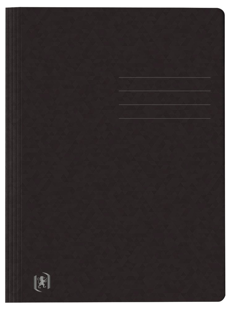 Oxford Carpeta De Anillas Din A4 Cartón Negro