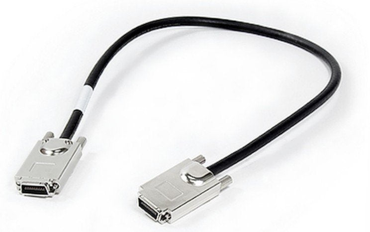 EAN 0846504009718 - Synology Cable Infiniband Cable de fibra óptica e InfiniBand 0,63 m SATAx4 Negro, Acero pulido imagen 1