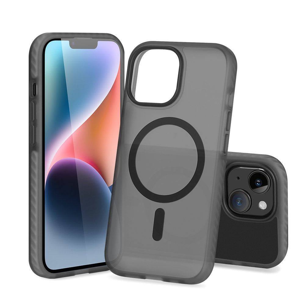 Nevox Styleshell Invisio - Iphone 15 Plus Kompatibel Con Magsafe , Negro