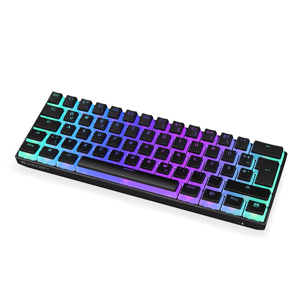 Teclado Alemán Endorfy Thock Compact Rf Inalámbrica + Usb Qwertz