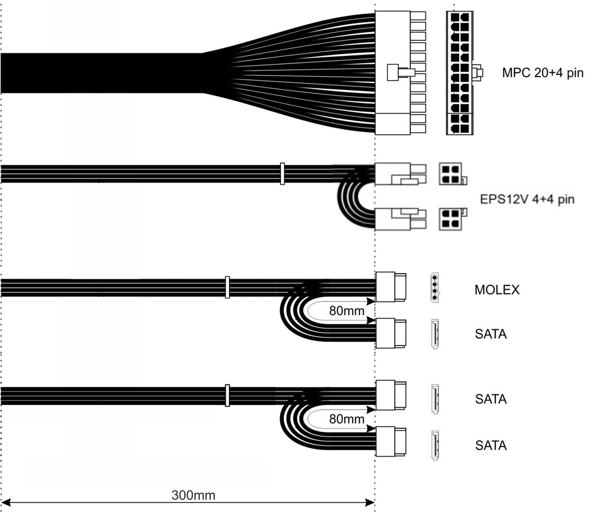 EAN 5901720135612 - Akyga AK-T1-250 TFX unidad de fuente de alimentación 250 W 24-pin ATX LFX Acero inoxidable imagen 3