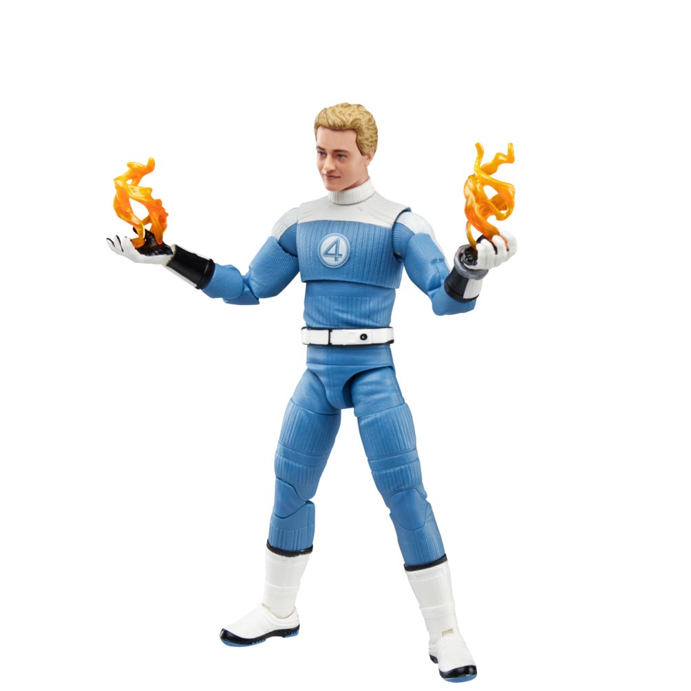 Figura Johnny Storm Los 4 Fantasticos Marvel 15cm