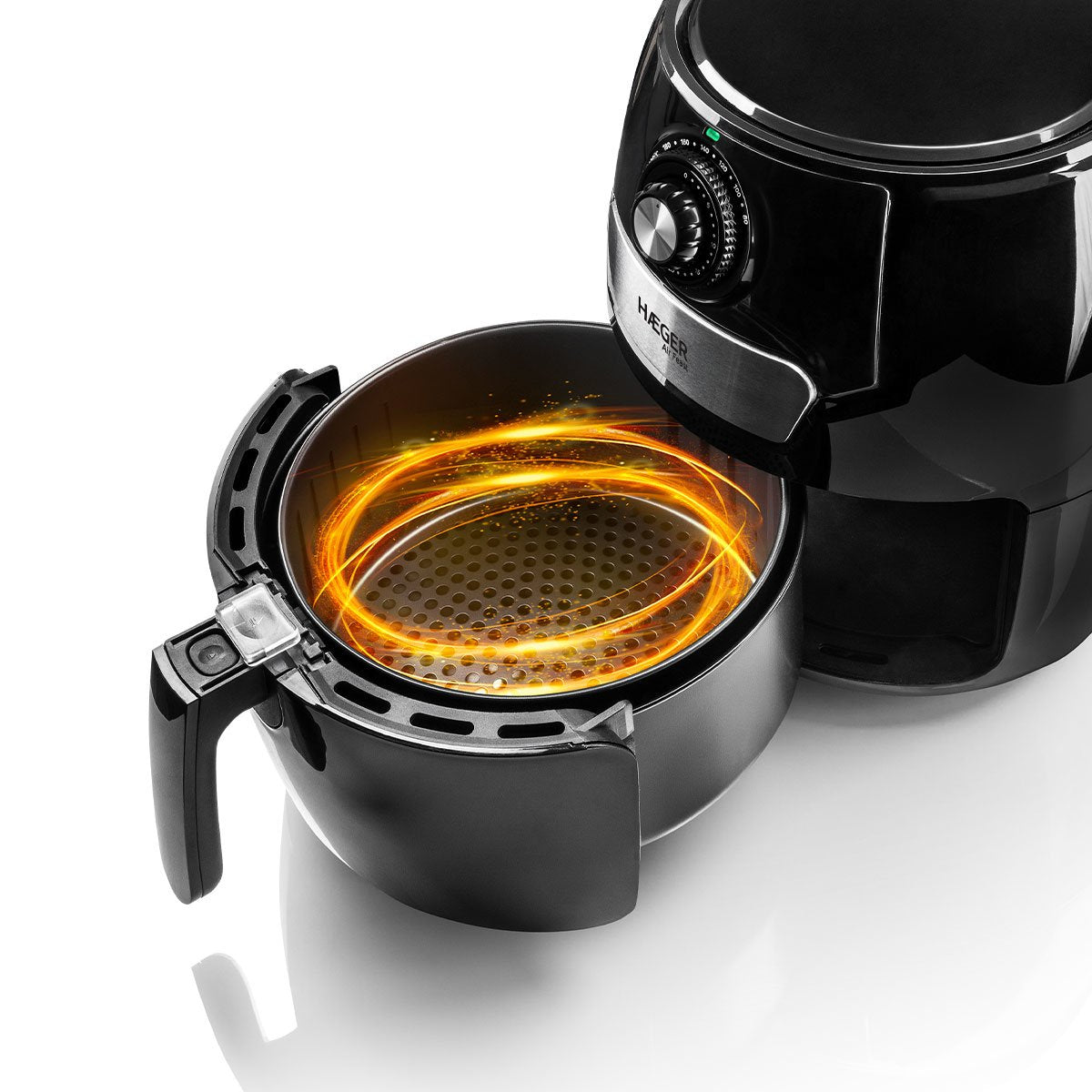 Freidora De Aire Haeger Air Feast Af-M37.002a Negr