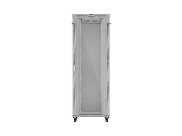 Szafa Instalacyjna Rack Stojaca 47u 800x1000 Szara Drzwi Przeszkolne Lcd ( Flat Pack) V2