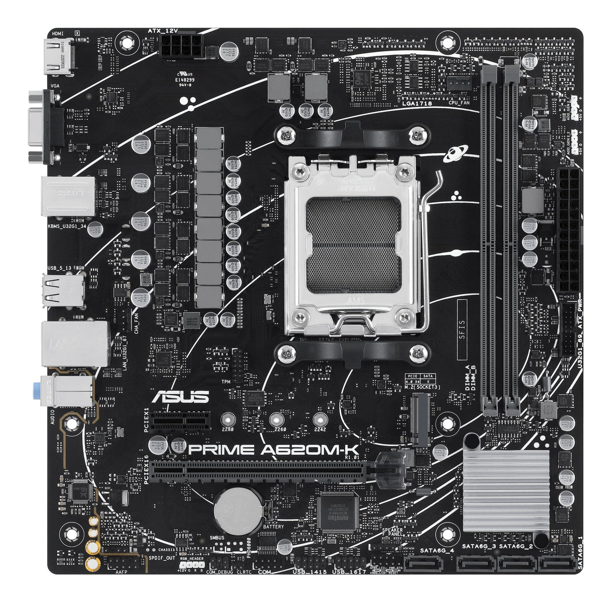 EAN 4711387242087 - ASUS PRIME A620M-K AMD A620 Zócalo AM5 micro ATX imagen 2