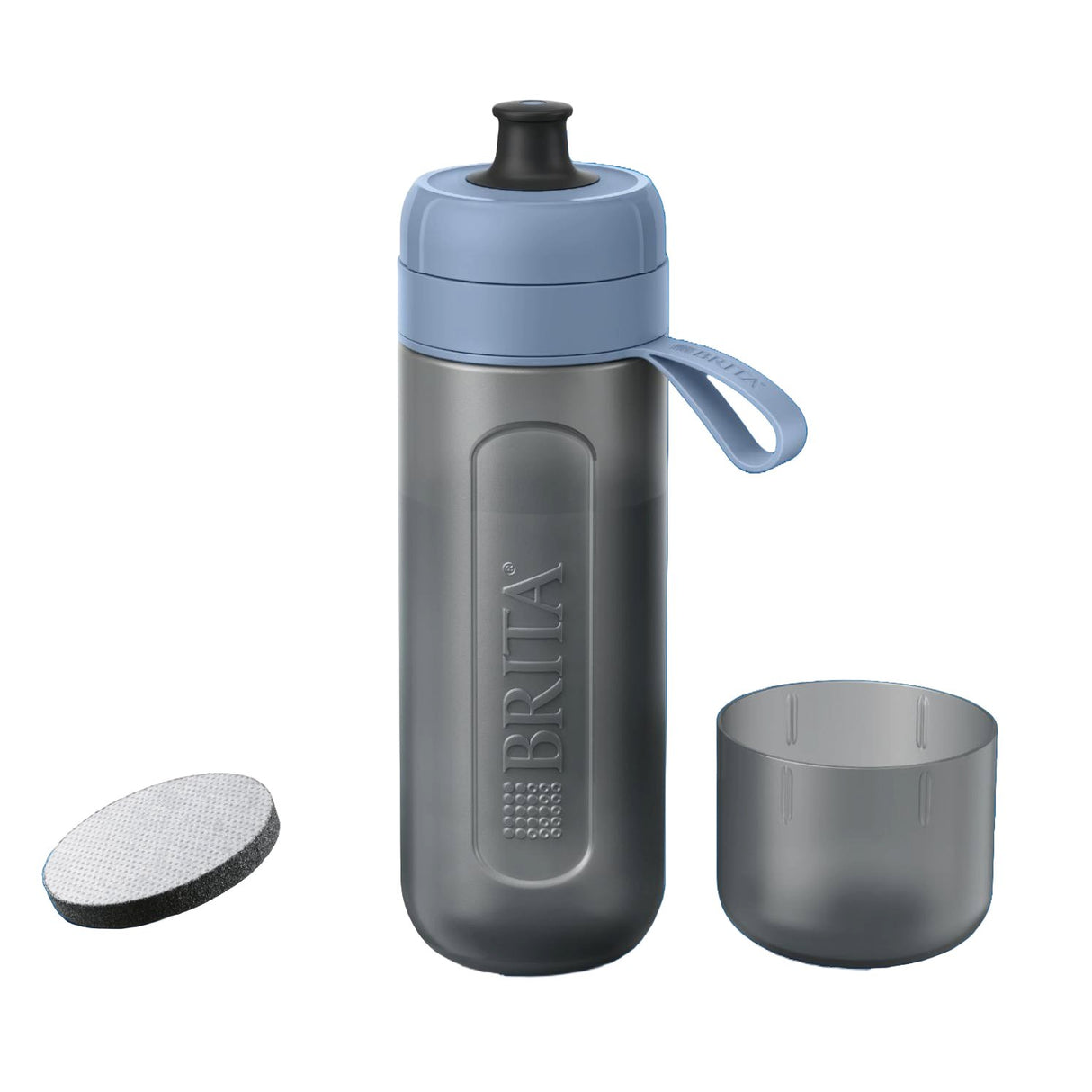 EAN 4006387128098 - Brita 1052248 filtro de agua Botella con filtro de agua 0,6 L Azul, Gris imagen 2