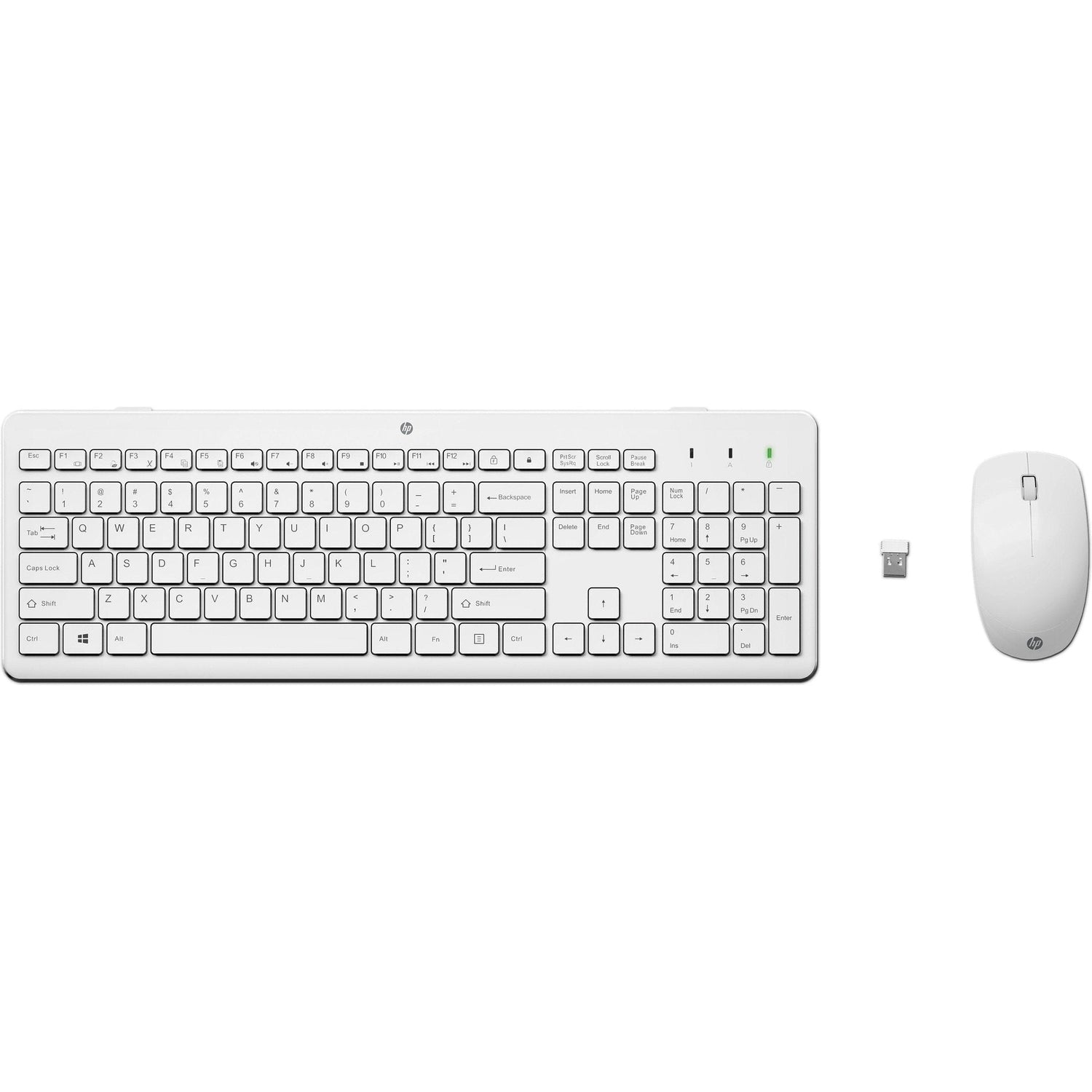 Teclado Y Ratón Inalámbricos Hp 230 Blanco