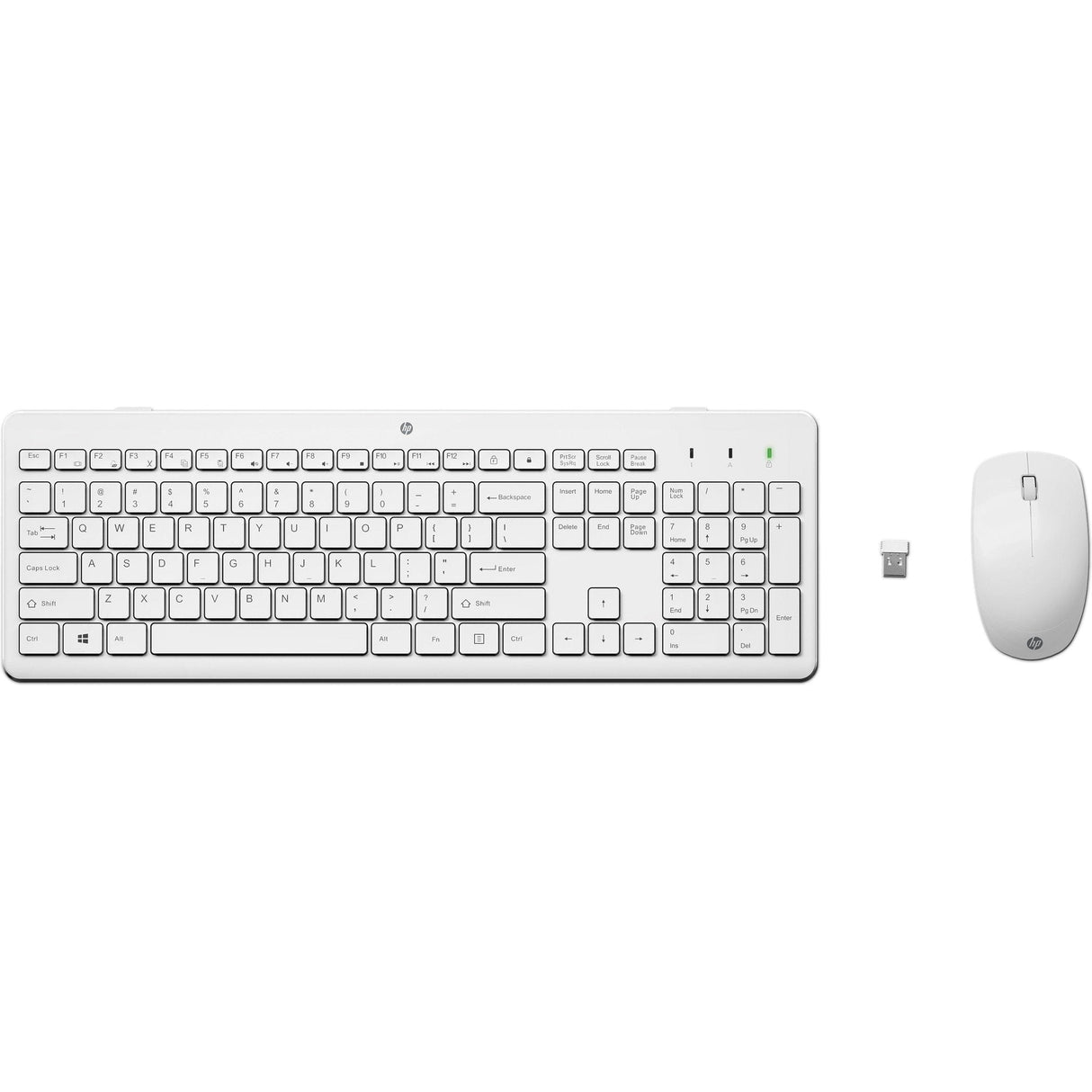 EAN 0195908430896 - HP STORE 3PL teclado Ratón incluido RF inalámbrico Blanco imagen 3