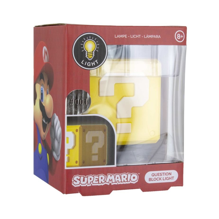 Lampara 3d Question Block Super Mario