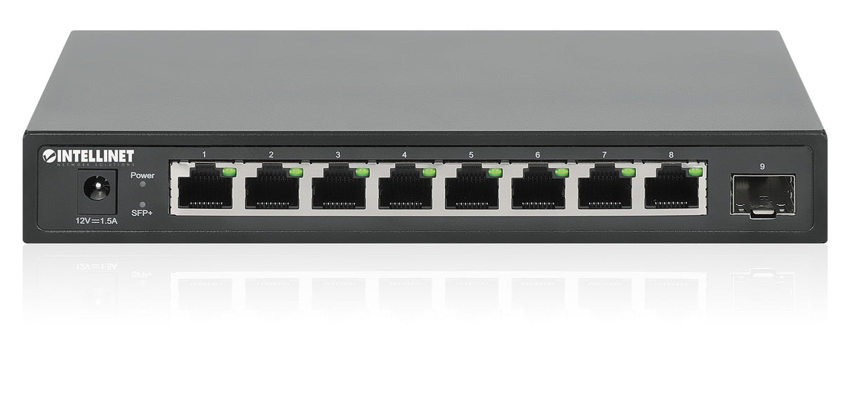 EAN 0766623562096 - Intellinet 562096 switch No administrado 2.5G Ethernet (100/1000/2500) Negro imagen 5