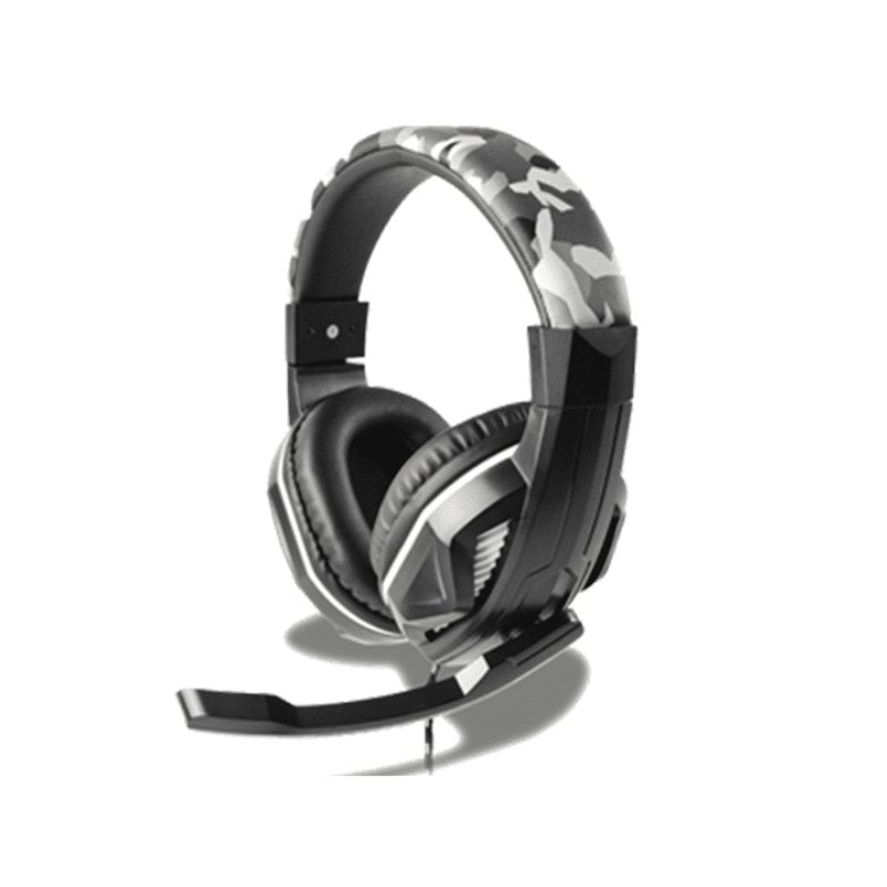 Auriculares Steelplay Hp42 Alámbrico Juego Camuflaje