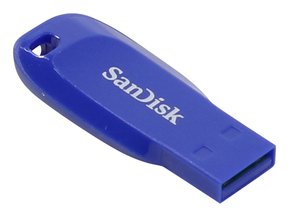 Pendrive Sandisk 32gb Usb 2.0 Cruzer Blade Azul