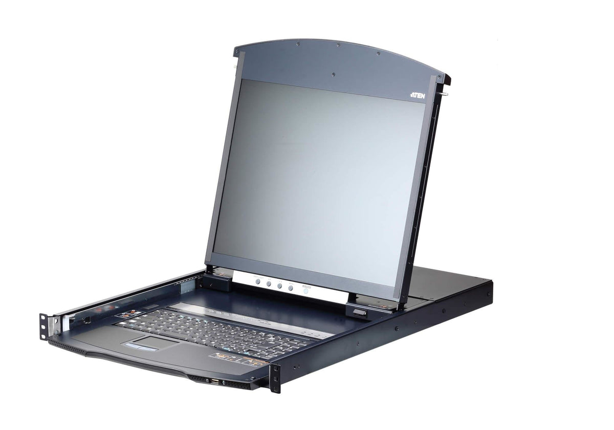 8-Port 19" Lcd Cat5e/6 Kvm Over Ip Switch Dual Rail - Kl1108vn-Axa-Dng
