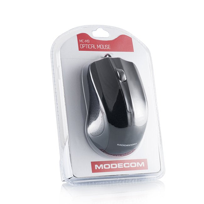 Modecom Mc-M9 Ratón Oficina Mano Derecha Usb Tipo A Óptico 1000 Dpi