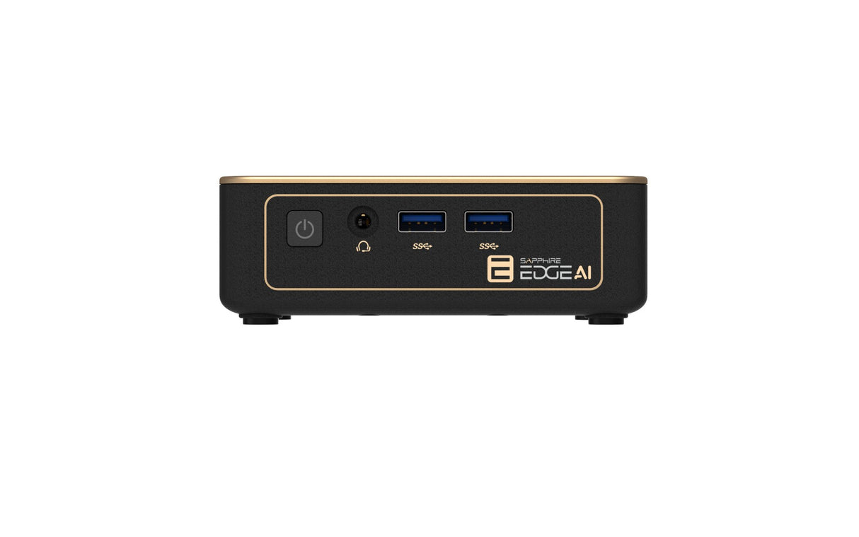 EAN 4895106297128 - Sapphire EDGE AI 370 SFF Negro, Oro FP8 2 GHz imagen 4