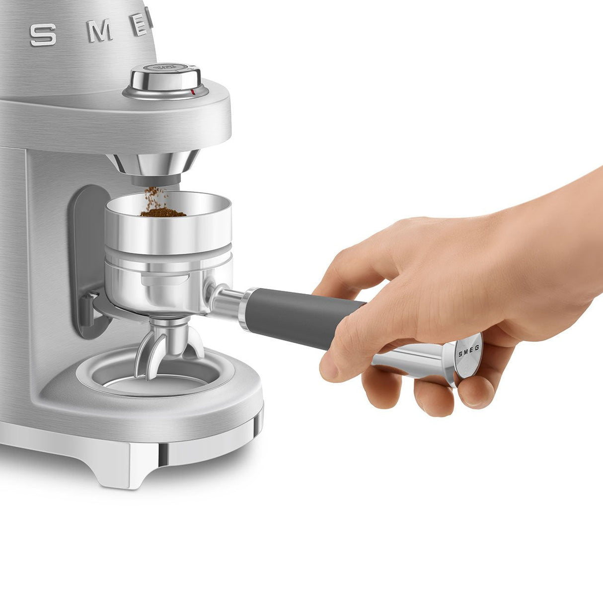 Smeg Cgf02sseu Kaffeemühle Inox Brossé