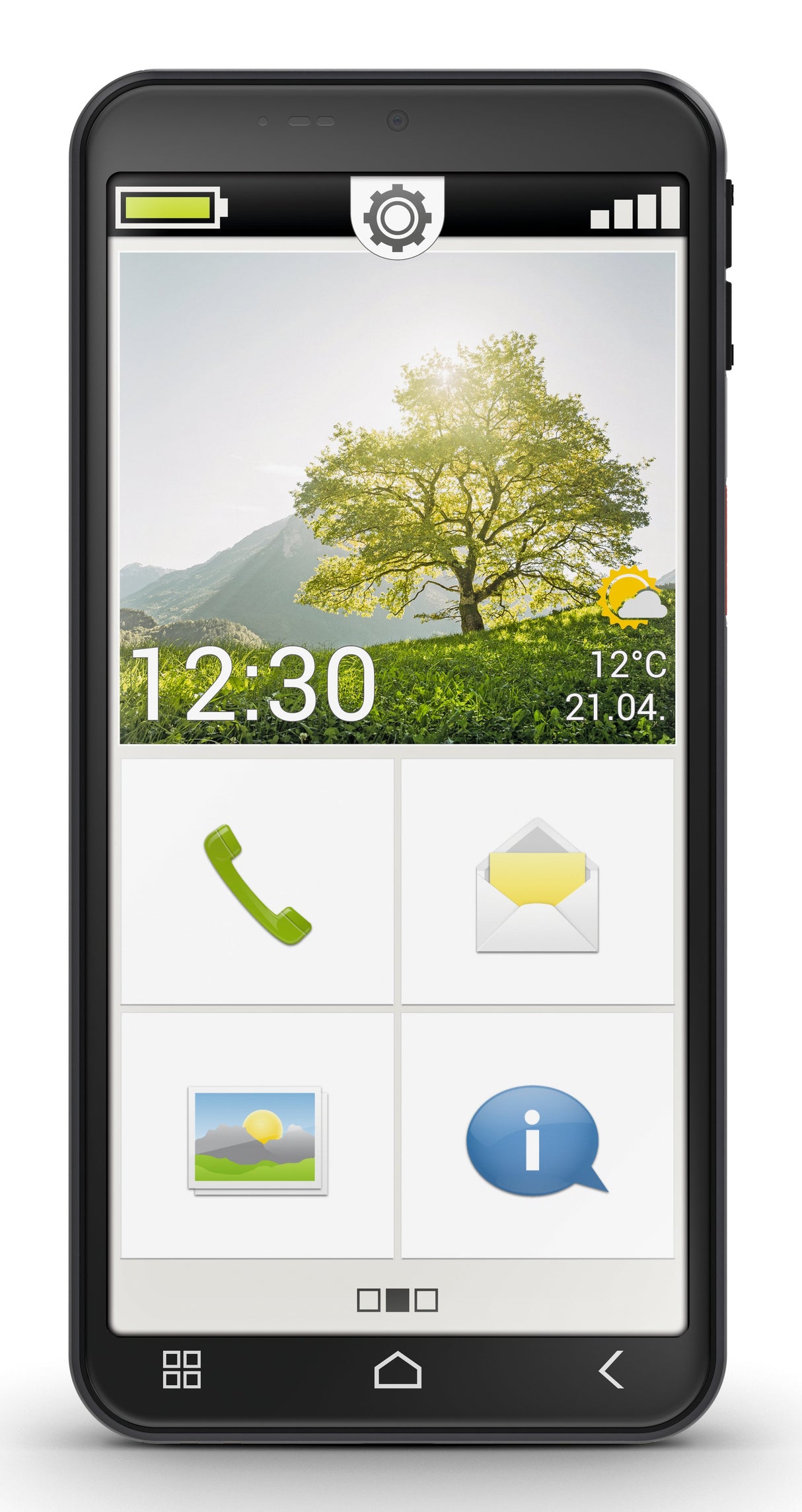 EAN 9005613169039 - Emporia emporiaSMART.ME7 13,8 cm (5.45") SIM única Android 15 4G USB Tipo C 6 GB 128 GB 3500 mAh Negro imagen 16