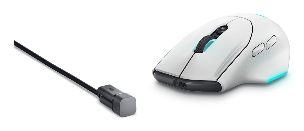 Alienware Aw620m Ratón Mano Derecha Rf Wireless + Usb Type-C Óptico 26000 Dpi