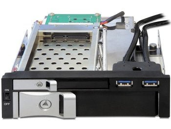 Delock Bastidor Móvil De 5.25" Para 1 X Hdd Sata 2.5" + 1 X Hdd Sata 3.5" + 2 X Puertos Usb 3.0