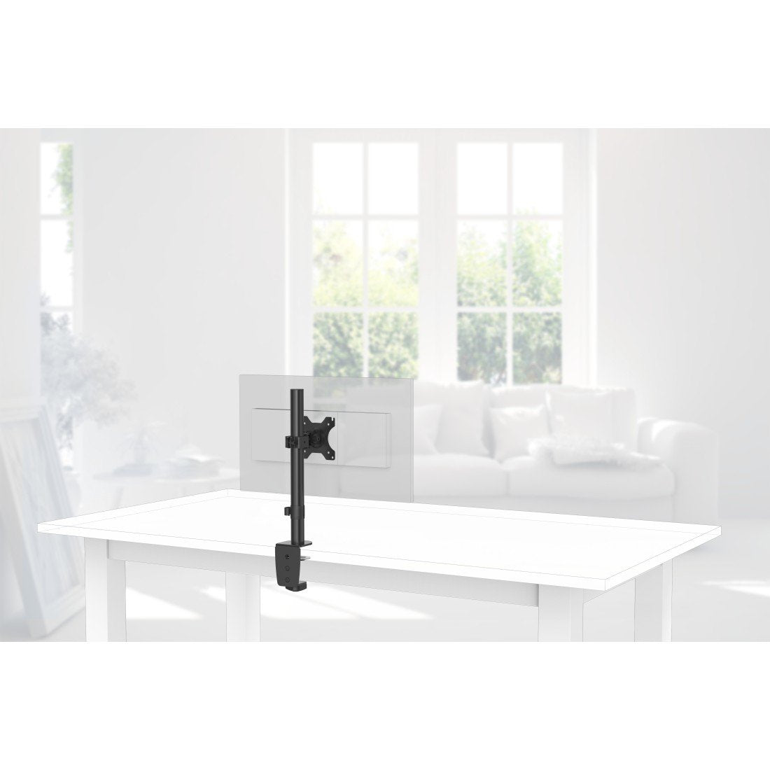 Soporte Hama | Para Monitor De 13" A 32" (Compatible Con Los Estándares Vesa 75x75-100x100, Inclinación +45°/-45°, Giro 180°, Hasta 10kg), Color Negro