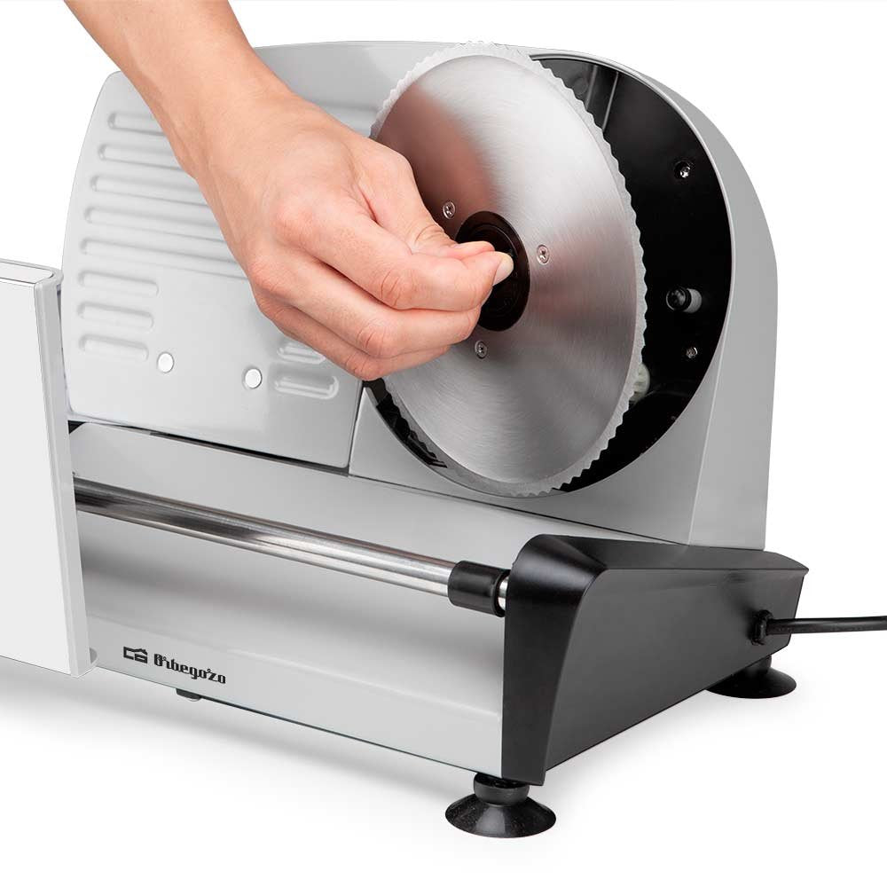 EAN 8435568405608 - Orbegozo MS 4580 rebanadora Eléctrico 150 W Acero inoxidable imagen 6