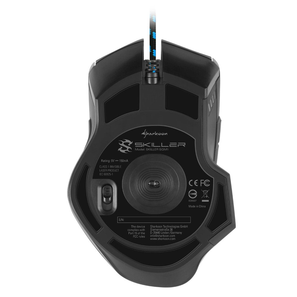 EAN 4044951018963 - Sharkoon Skiller SGM1 ratón Juego mano derecha USB tipo A Óptico 10800 DPI imagen 6