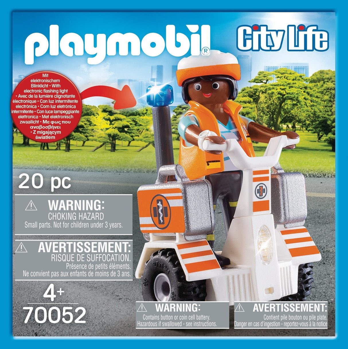 Playmobil 70052 Primeros Auxilios Y Segway